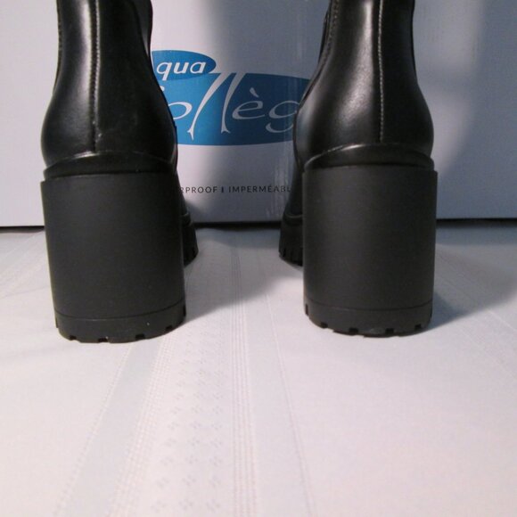 Aqua College Waterproof Ria Tall Stretch Boots Sz 6 NIB - Picture 7 of 12